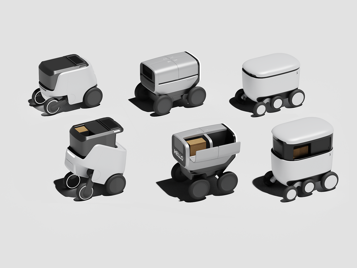 robot，industrial design，product design，Unmanned distribution，science and technology，Service robot，Design Exploration，Design process，