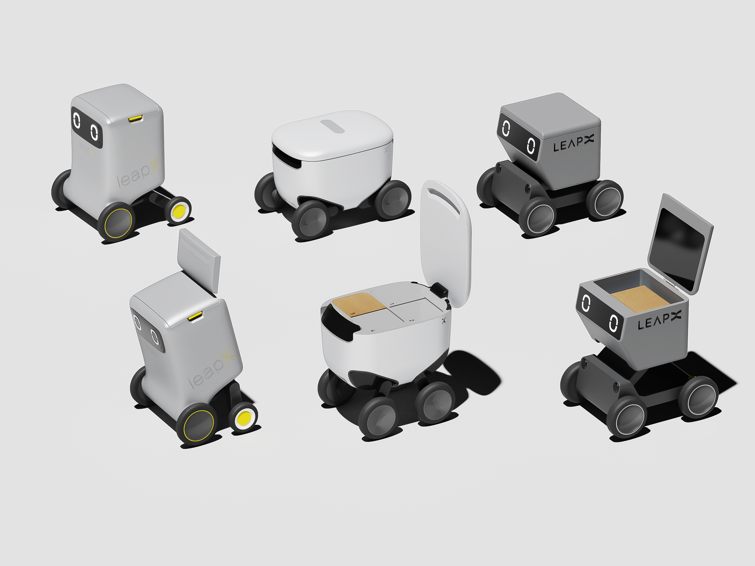 robot，industrial design，product design，Unmanned distribution，science and technology，Service robot，Design Exploration，Design process，