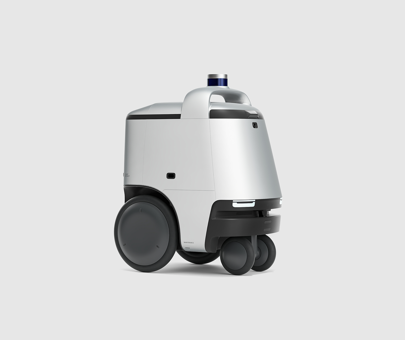 robot，industrial design，product design，Unmanned distribution，science and technology，Service robot，Design Exploration，Design process，