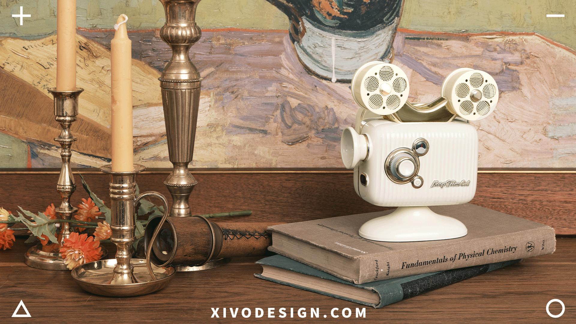 Projector，Elvis Presley，Retro，salute，trend，esthetics，delicate，Life attitude，