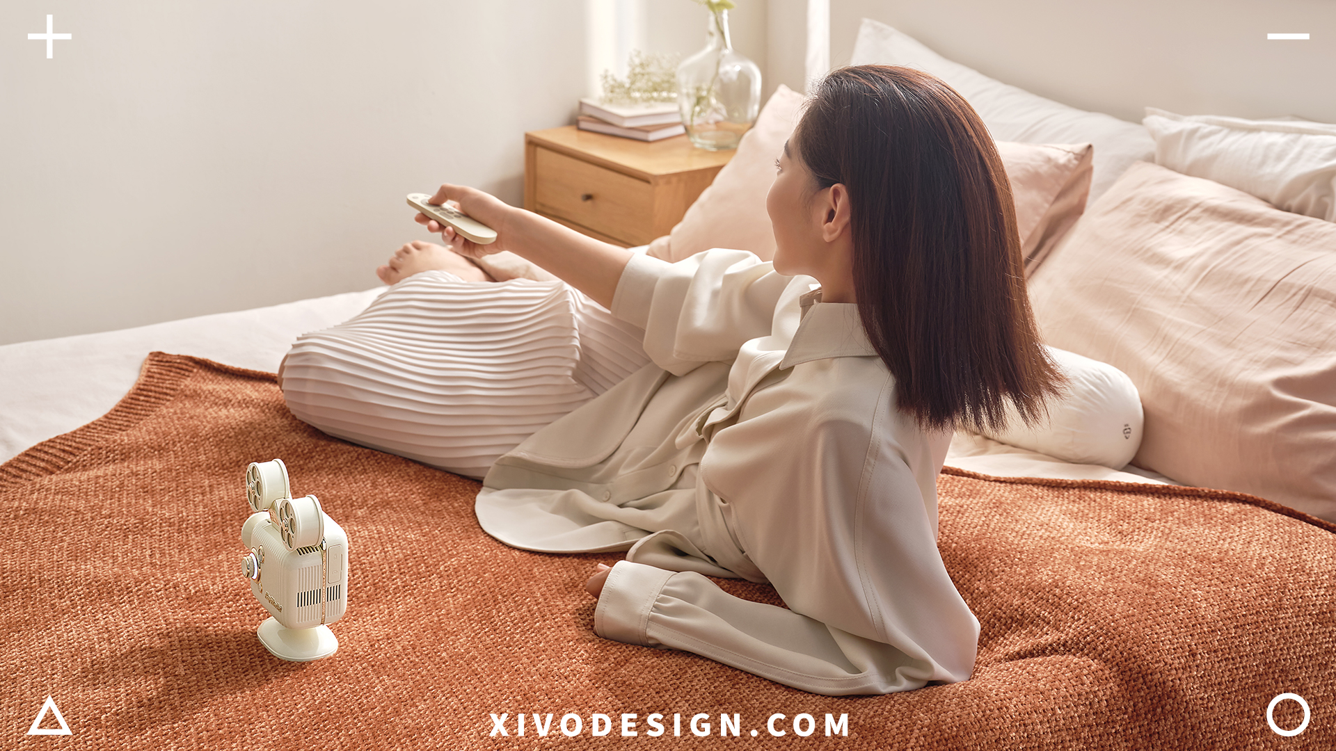 Projector，Elvis Presley，Retro，salute，trend，esthetics，delicate，Life attitude，