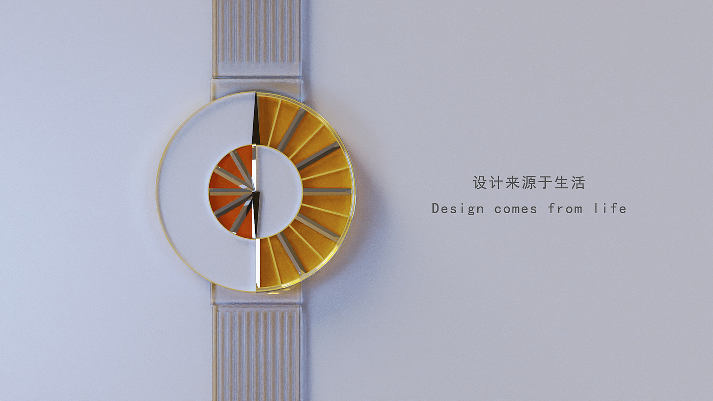 Watch design，Interesting design，Chinese style，