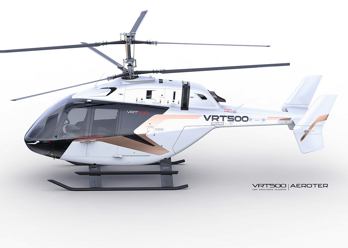 VRT500，aviation，aeroter，直升机，