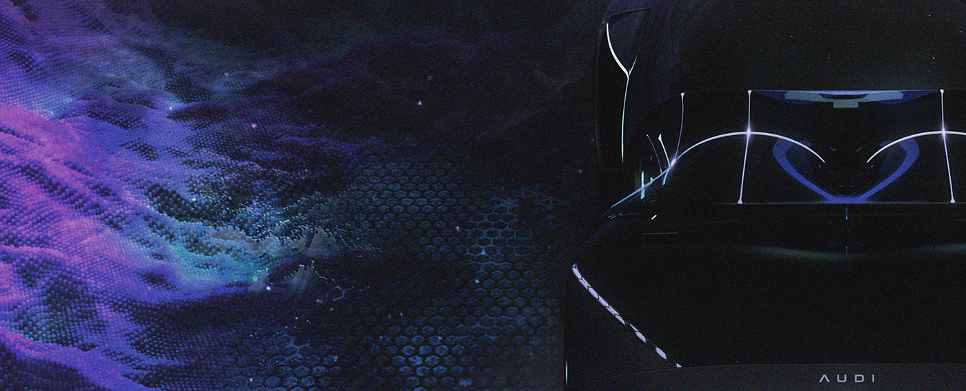 audi，black，conceptual design，Automobile design，