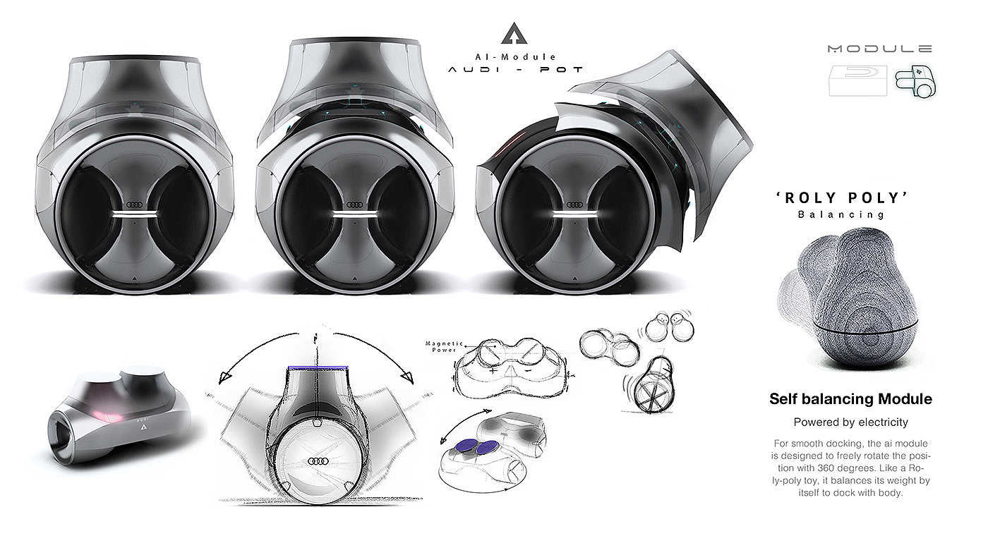 audi，black，conceptual design，Automobile design，