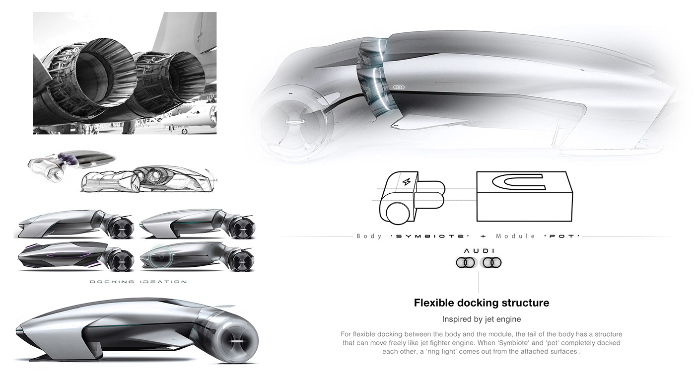 audi，black，conceptual design，Automobile design，