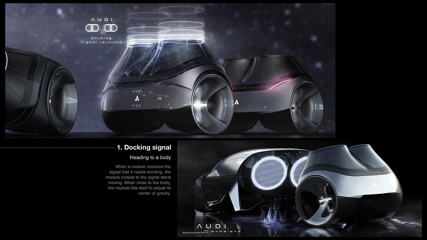 audi，black，conceptual design，Automobile design，