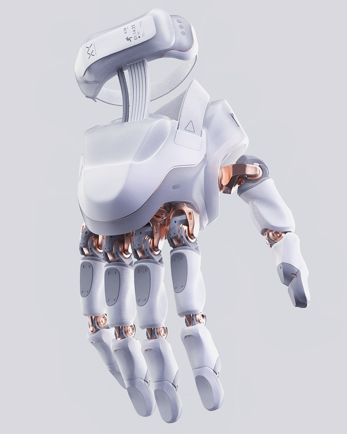 智能假肢——未来感概念设计 - 普象网