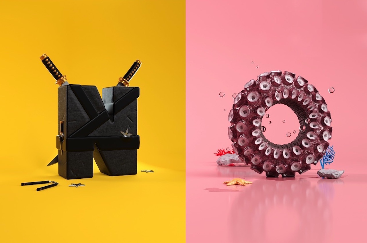 NFT，Virtual currency，letter，3d，