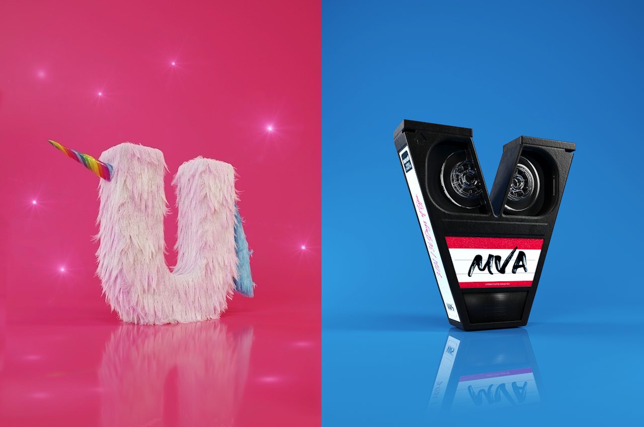 NFT，Virtual currency，letter，3d，