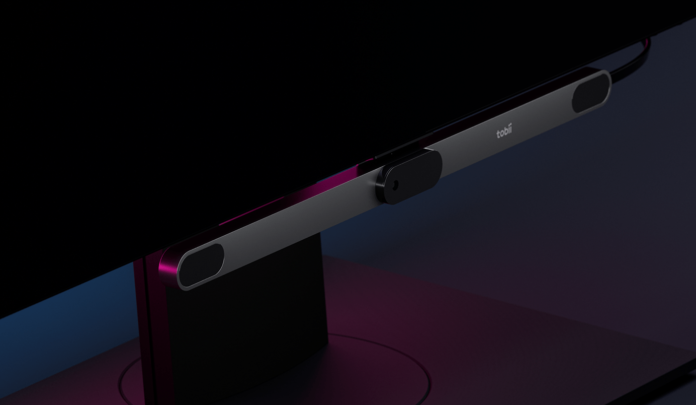 Tobii，conceptual design，Render，Eye movement instrument，sensor，