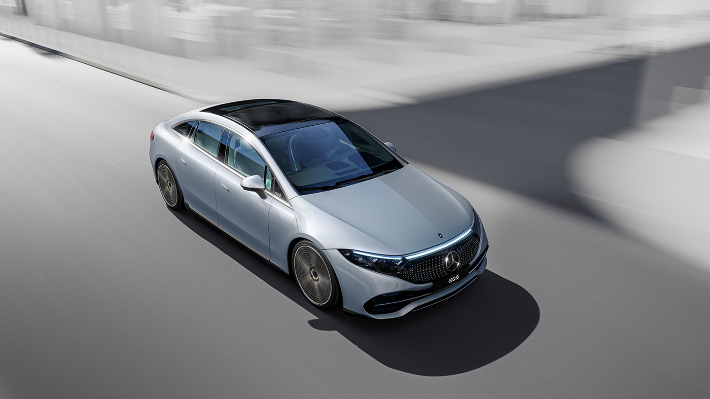 v-ray，EQS，cgi，Mercedes Benz，CGI renderings，