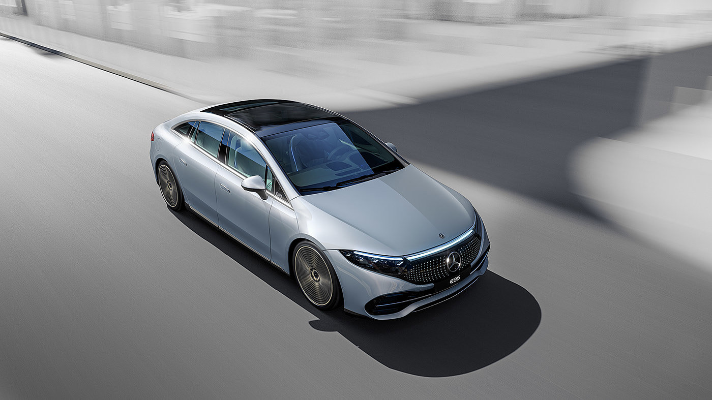v-ray，EQS，cgi，Mercedes Benz，CGI renderings，