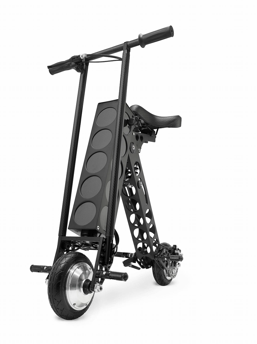 Folding electric vehicle，URB-E，vehicle，2016 Core77，
