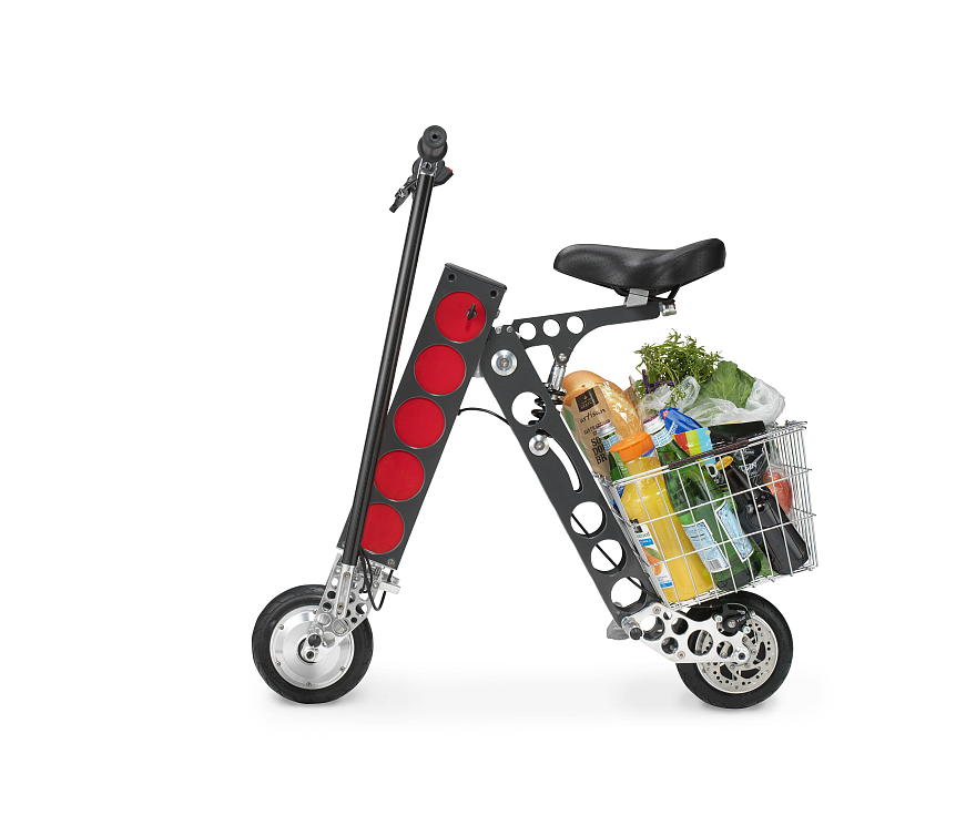 Folding electric vehicle，URB-E，vehicle，2016 Core77，