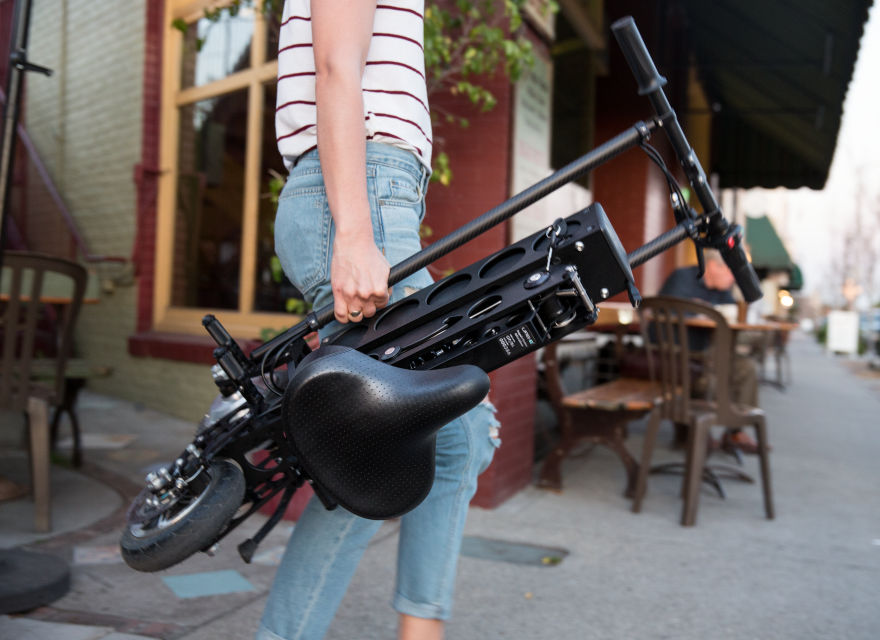 Folding electric vehicle，URB-E，vehicle，2016 Core77，