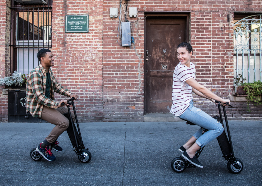 Folding electric vehicle，URB-E，vehicle，2016 Core77，