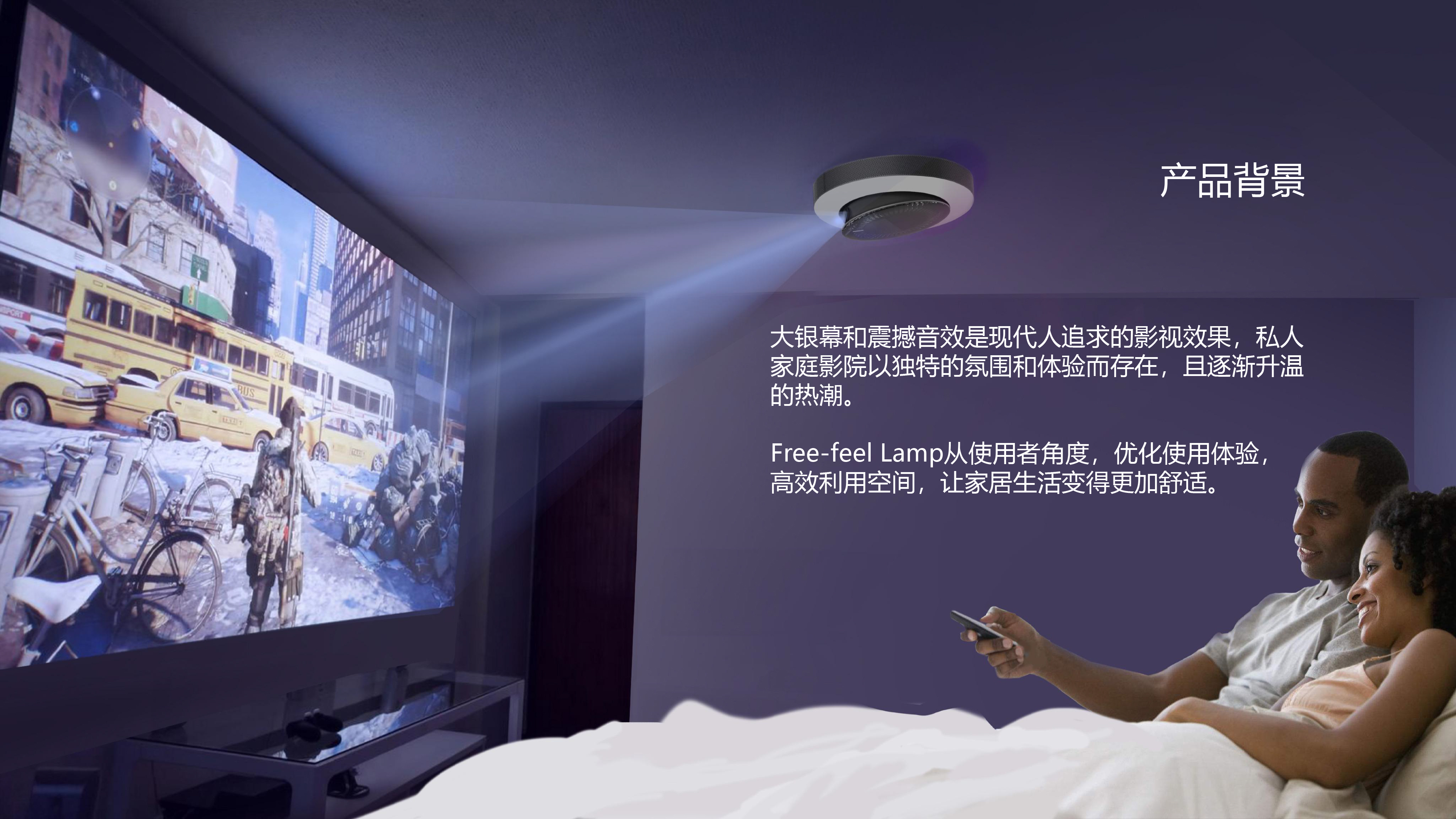 Projector，sound，lamp，Home，future，science and technology，lighting，