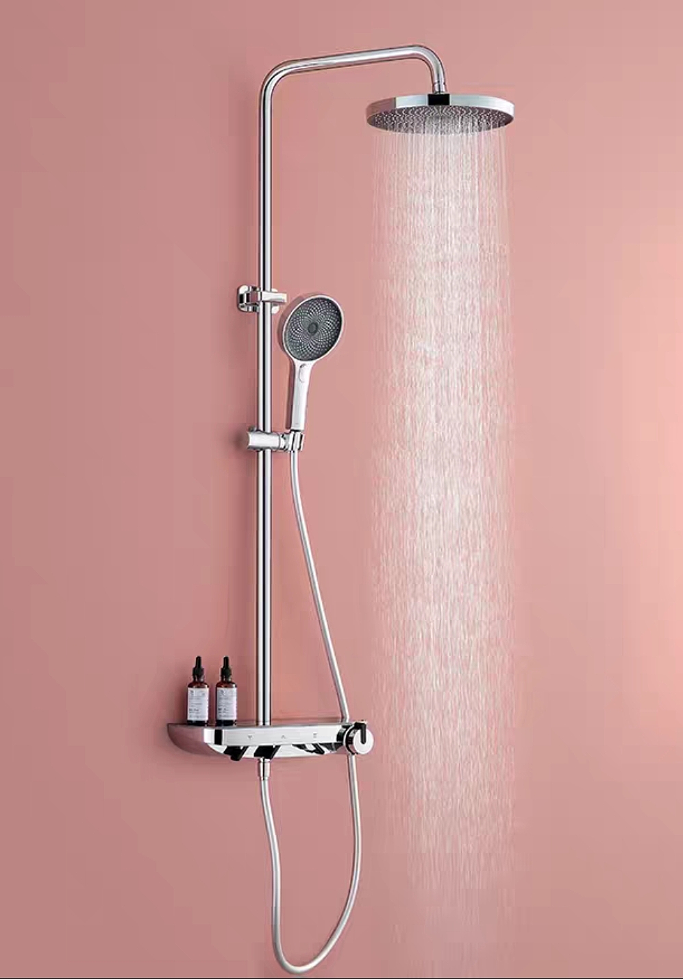 Big shower，Bathroom design，Shower，