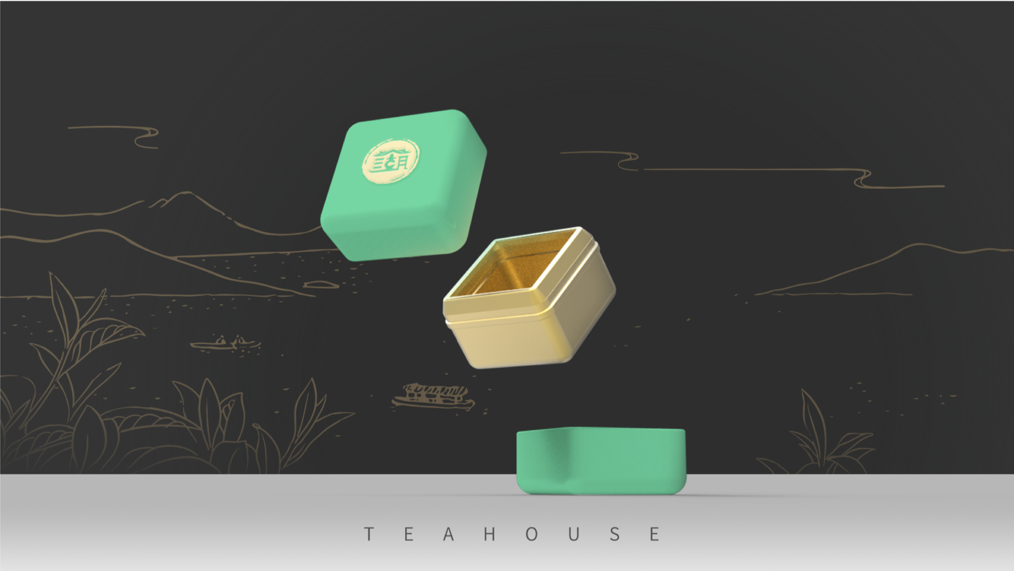 Red design，packing design，Brand upgrade，Lakeside residence，tea culture，Brand strategy，VI design，Packaging strategy，