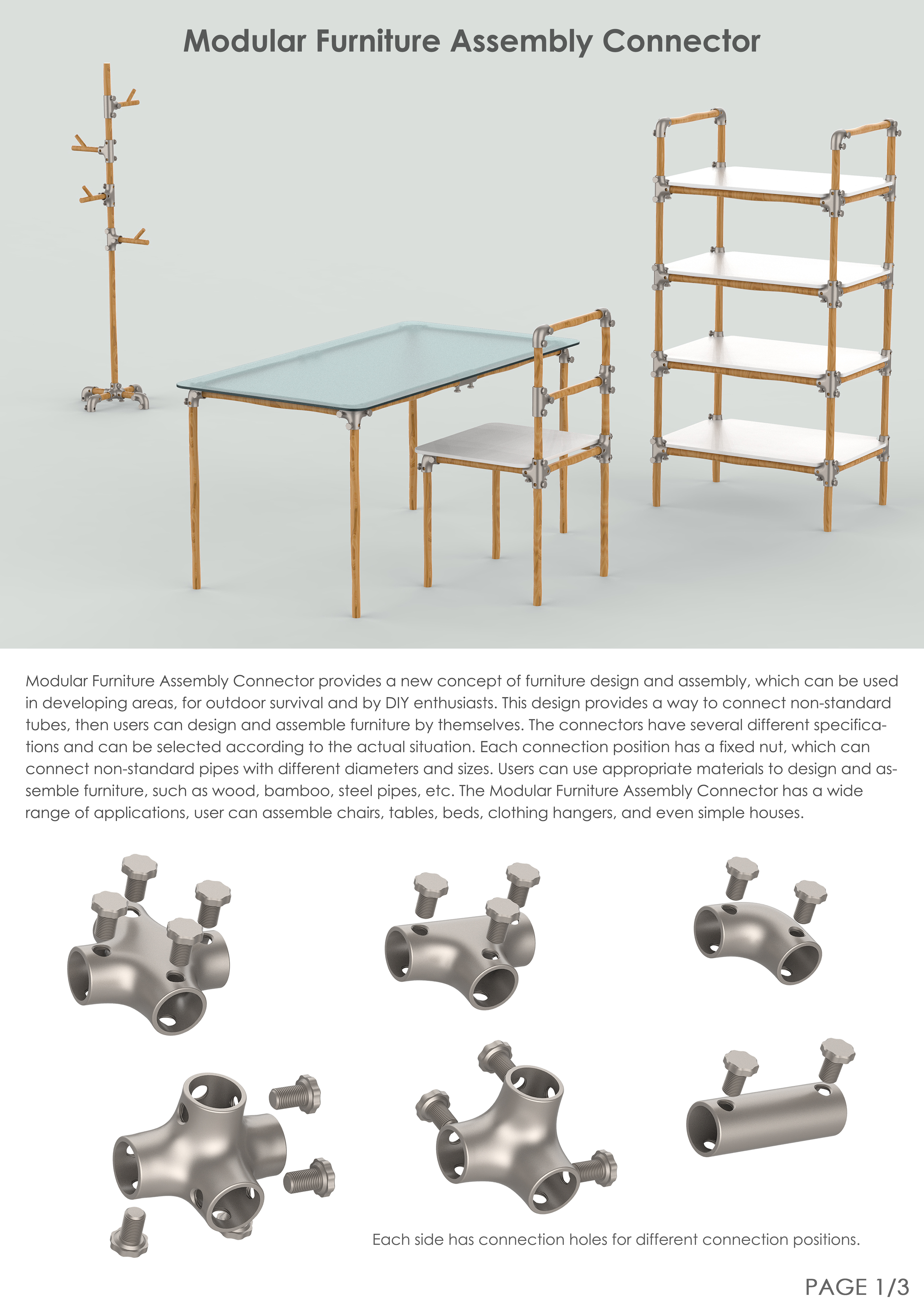 modularization，diy，environment protection，