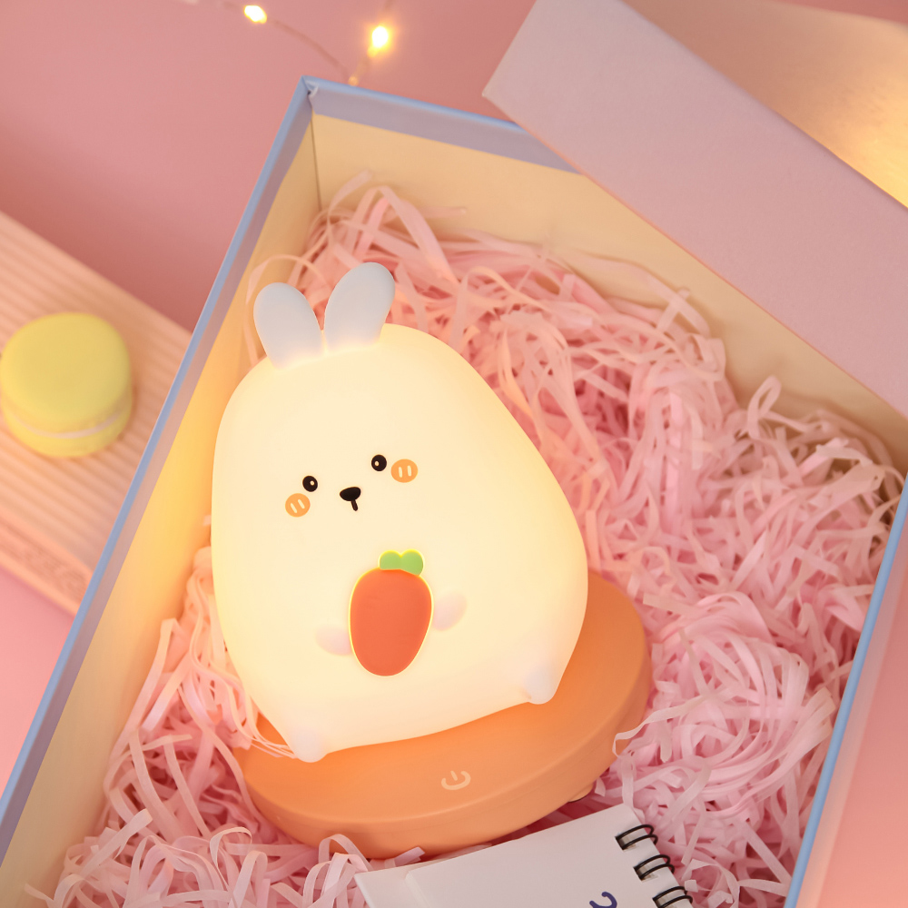 Cute pet，Silicone night light，
