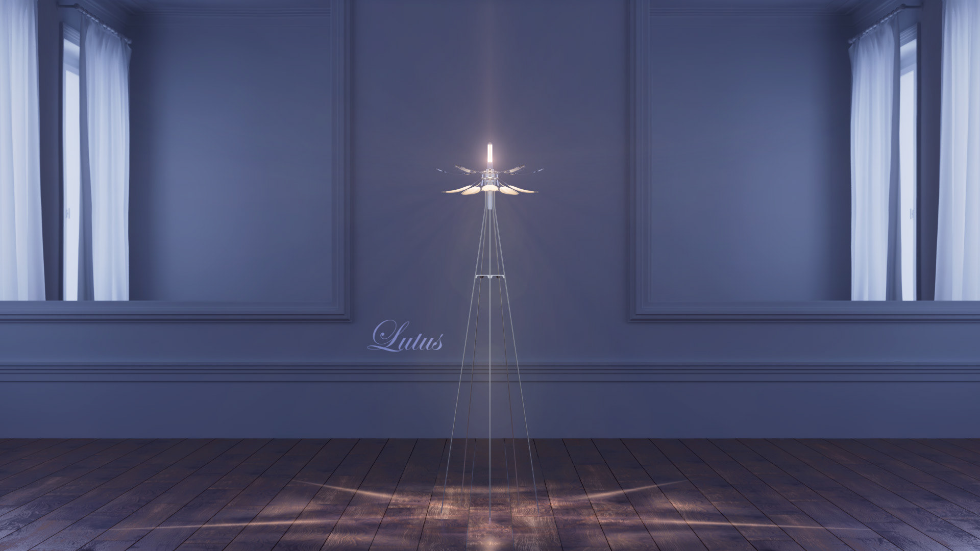 Lamp design，luxurious，3D animation，Optical products，