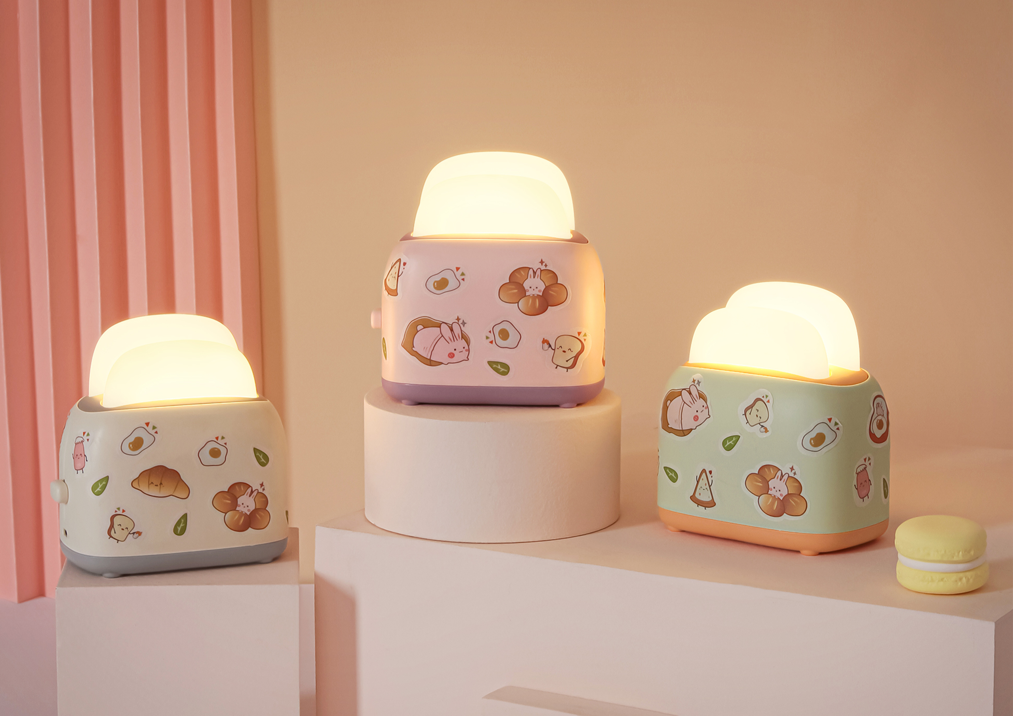 bionics，Night light，DIY sticker，