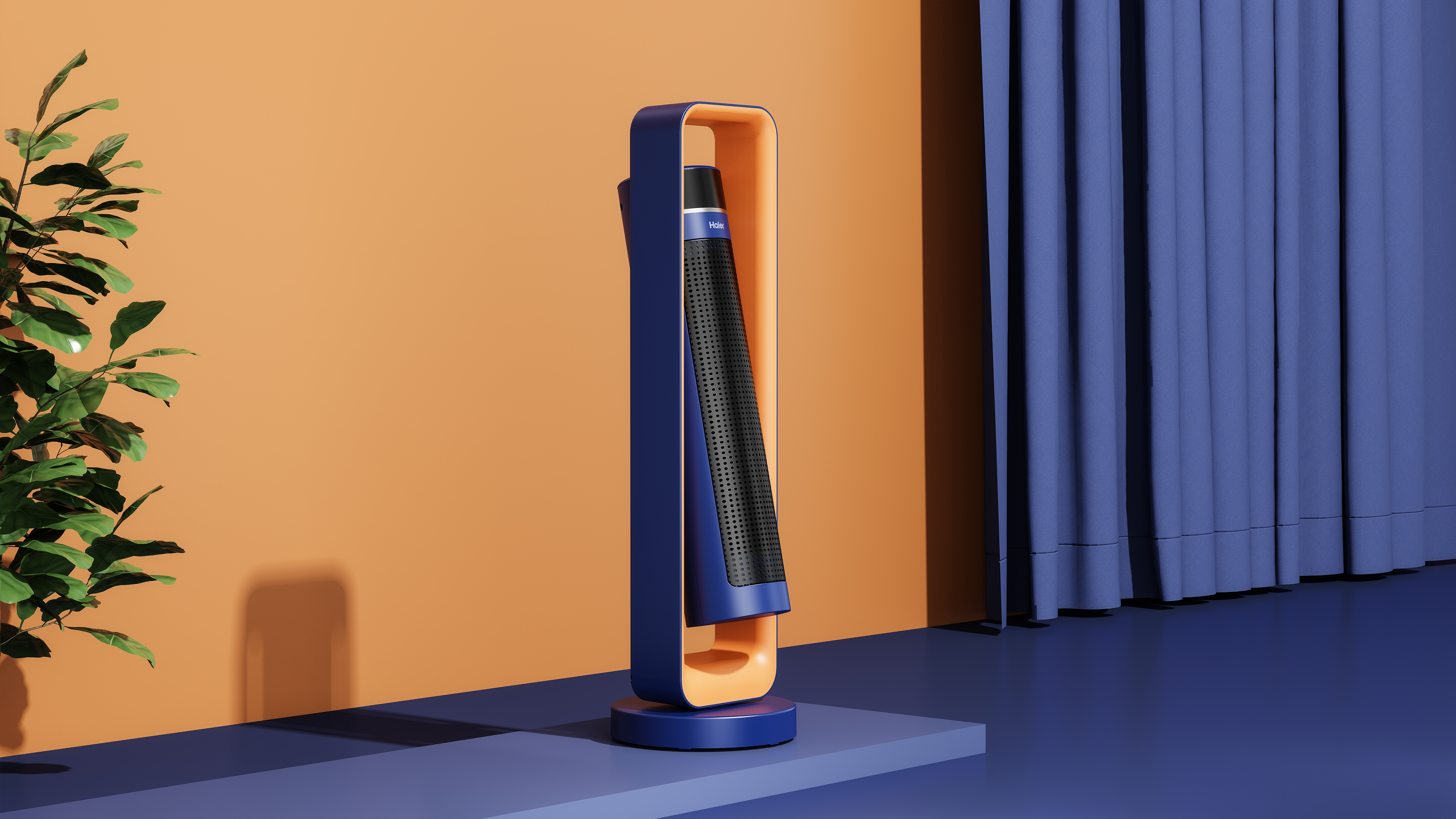 Heater，Air heater，Home appliance design，Appearance design，sense of modernity，simple style ，an electric appliance，Household Electric Appliances，