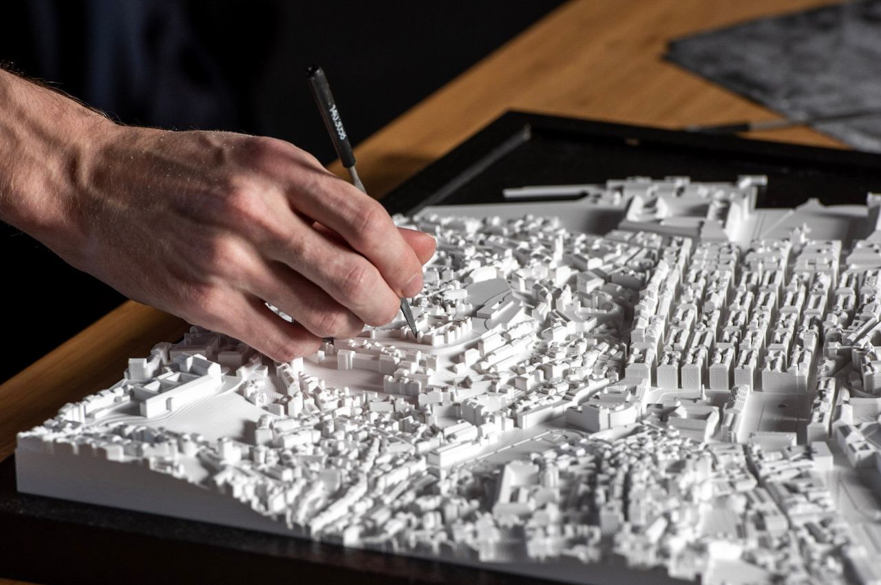 Art，Decorative style，Mirror frame，Urban Art，Model，