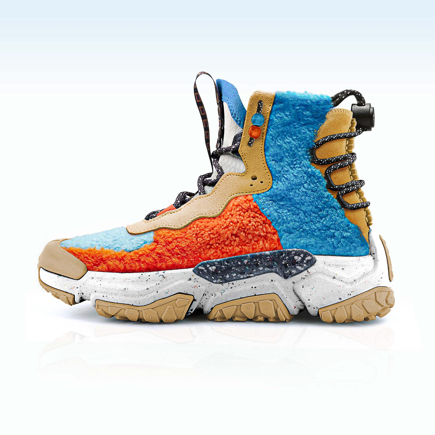 3D model，Design concept，product design，Casual shoes，