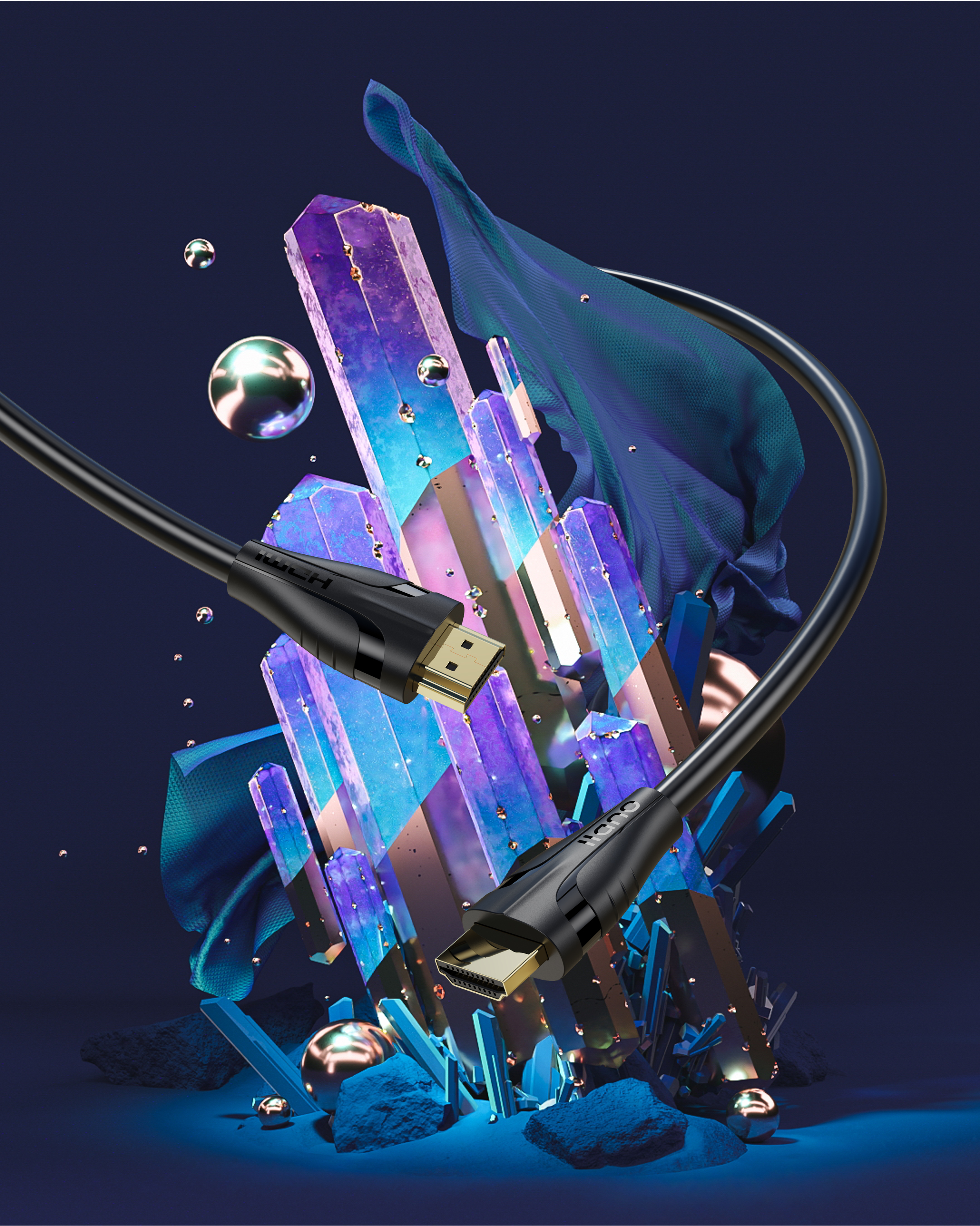 Cable, 3C, product design, product rendering，