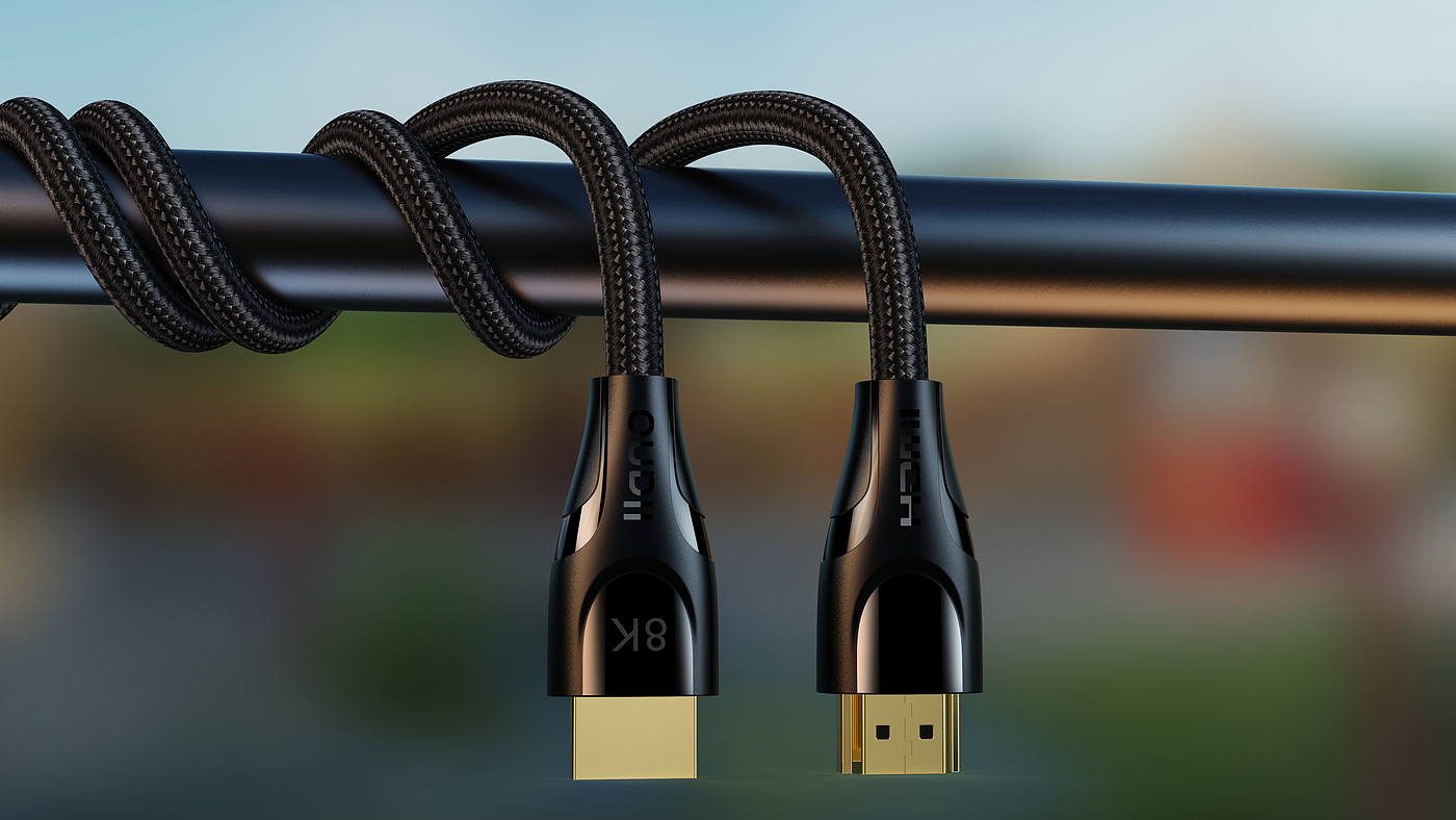 Cable, 3C, product design, product rendering，