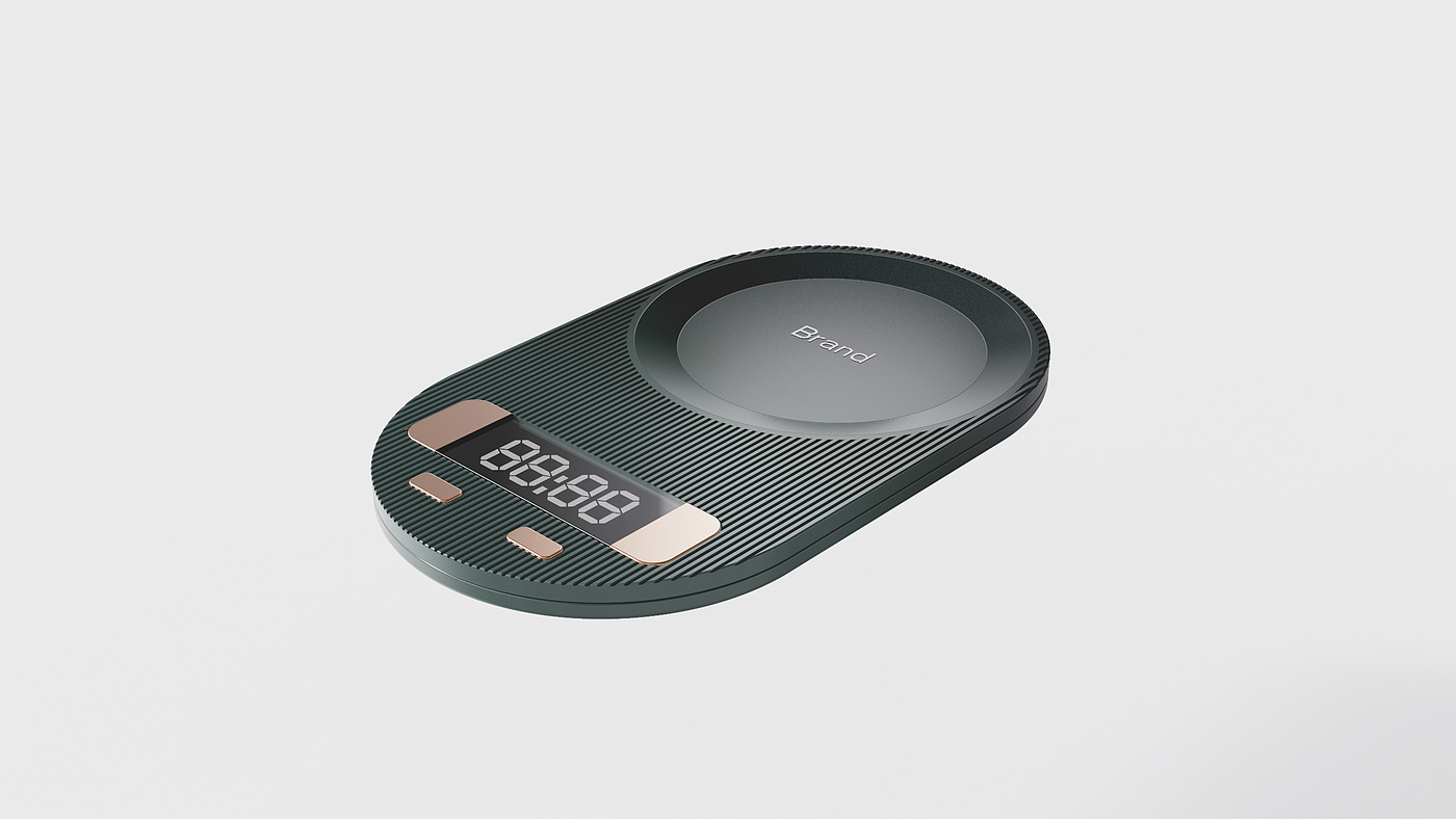 household electrical appliances，industrial design，Electronic scale，Simplicity，Appearance design，