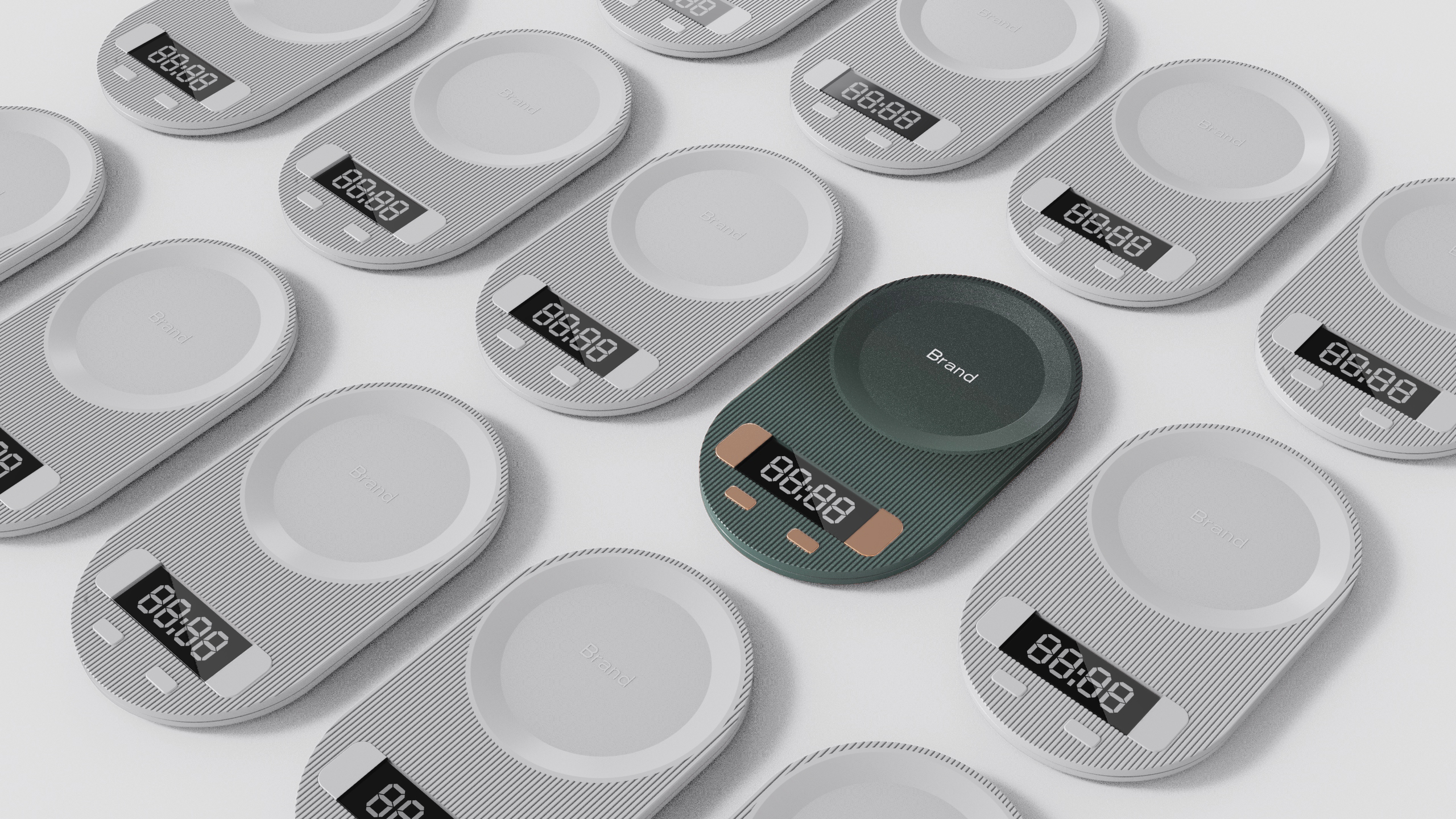 household electrical appliances，industrial design，Electronic scale，Simplicity，Appearance design，