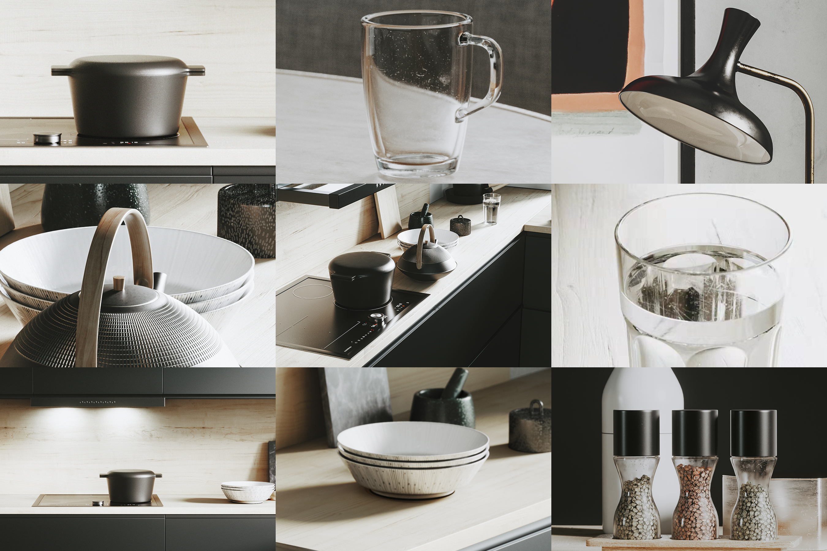 c4d，octane，ps，Indoor rendering，space，product，Realistic，