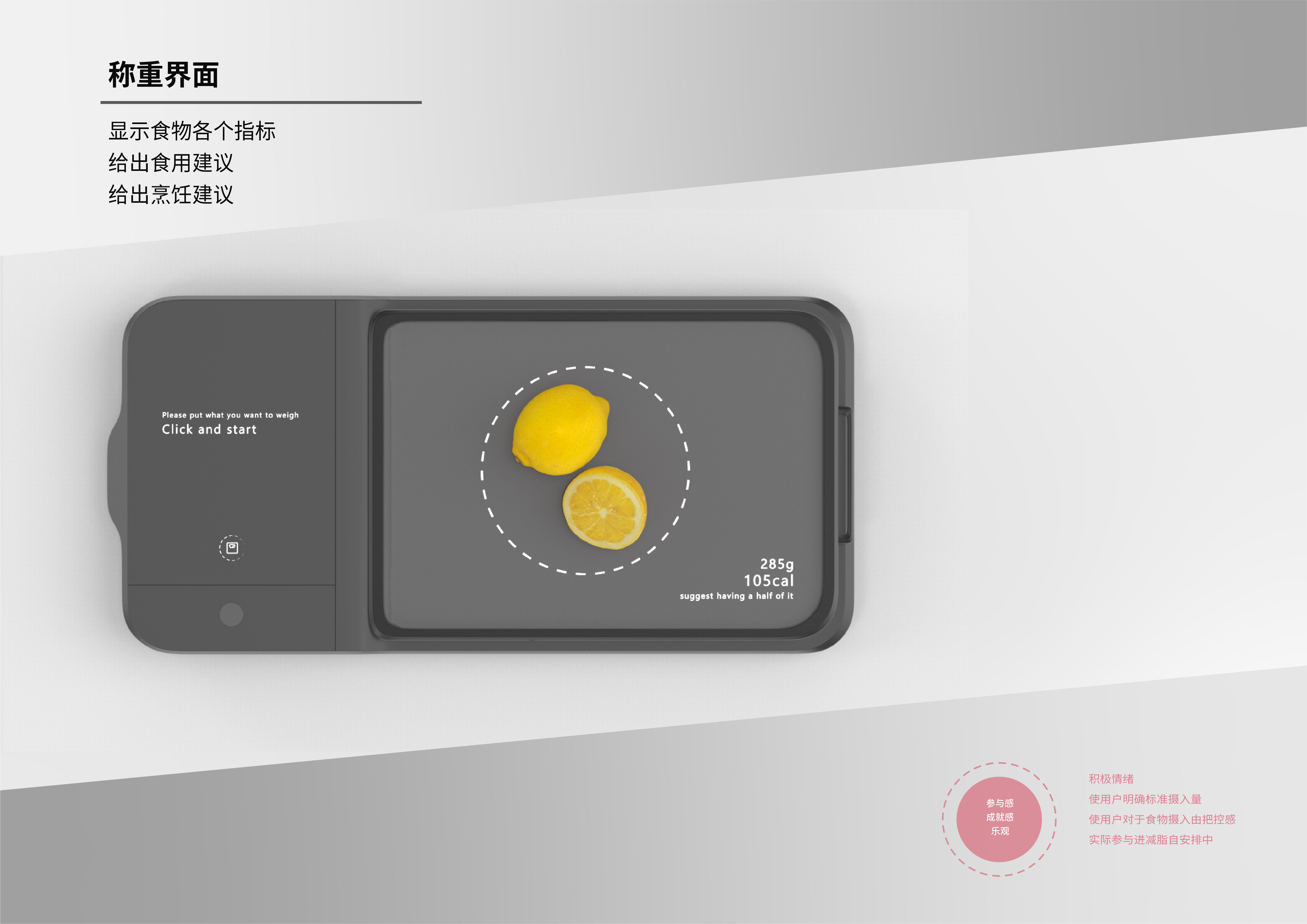 Intelligent kitchenware, kitchenware, emotional design, intelligent guidance，