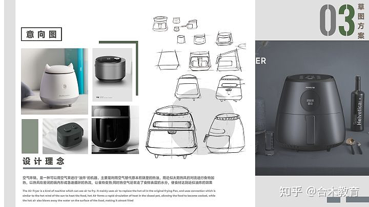 industrial design，product design，Air fryer，