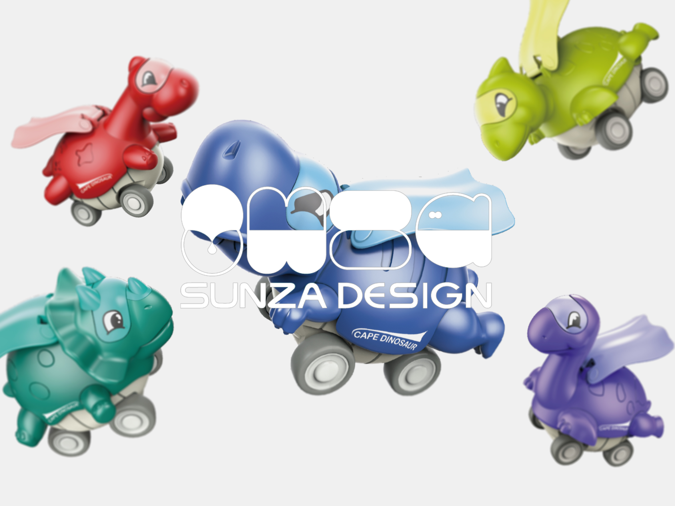 Jurassic dinosaurs，Infant child，Ultra Heroes ，Toy car，Mother and baby，packing，Senze design，