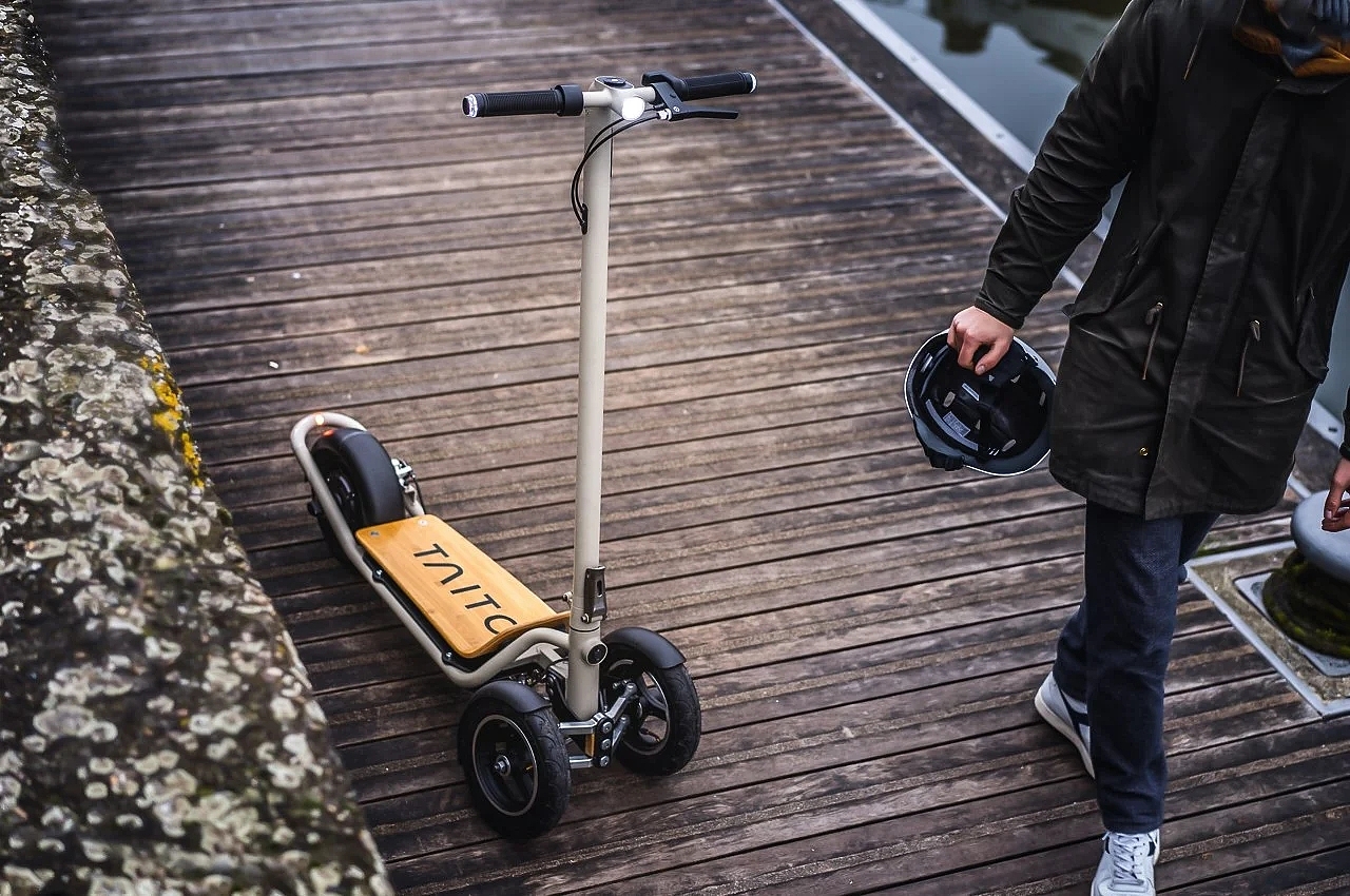 TAITO，Electric scooter，3 rounds，product design，