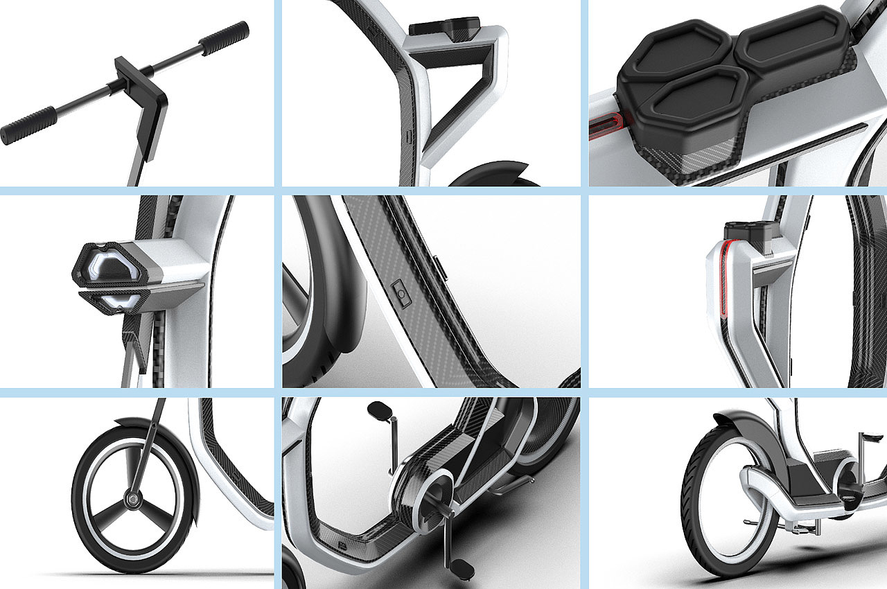 CargoRida，Bicycle，modularization，product design，