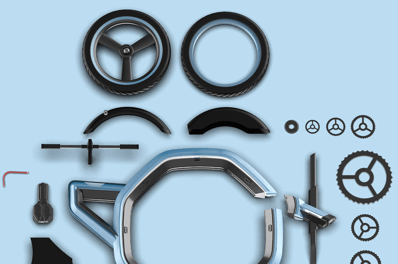 CargoRida，Bicycle，modularization，product design，