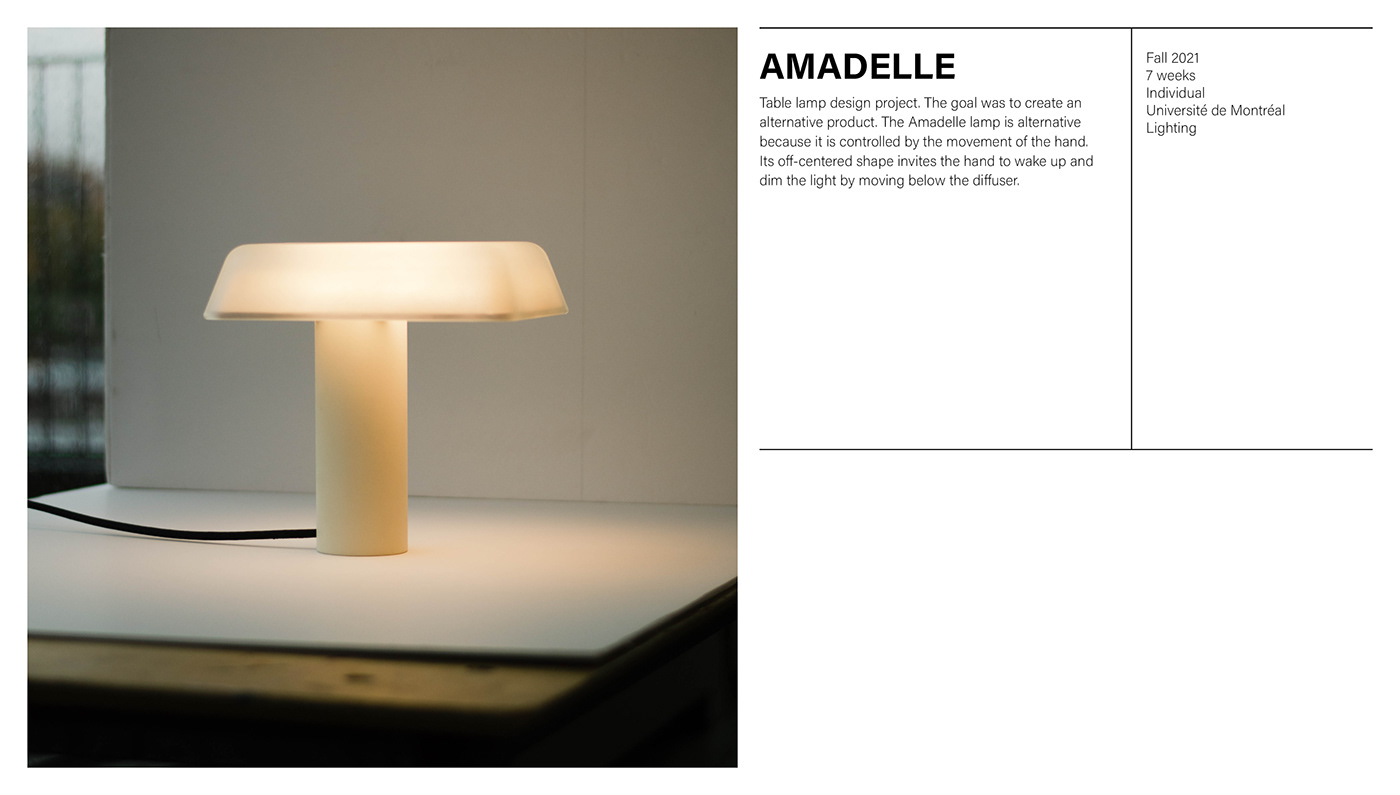 Desk lamp，lamp，Amadelle，Cinema 4D，product design，lamps and lanterns，