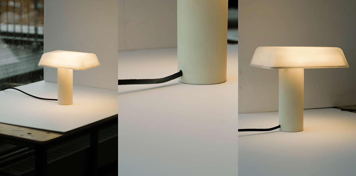 Desk lamp，lamp，Amadelle，Cinema 4D，product design，lamps and lanterns，