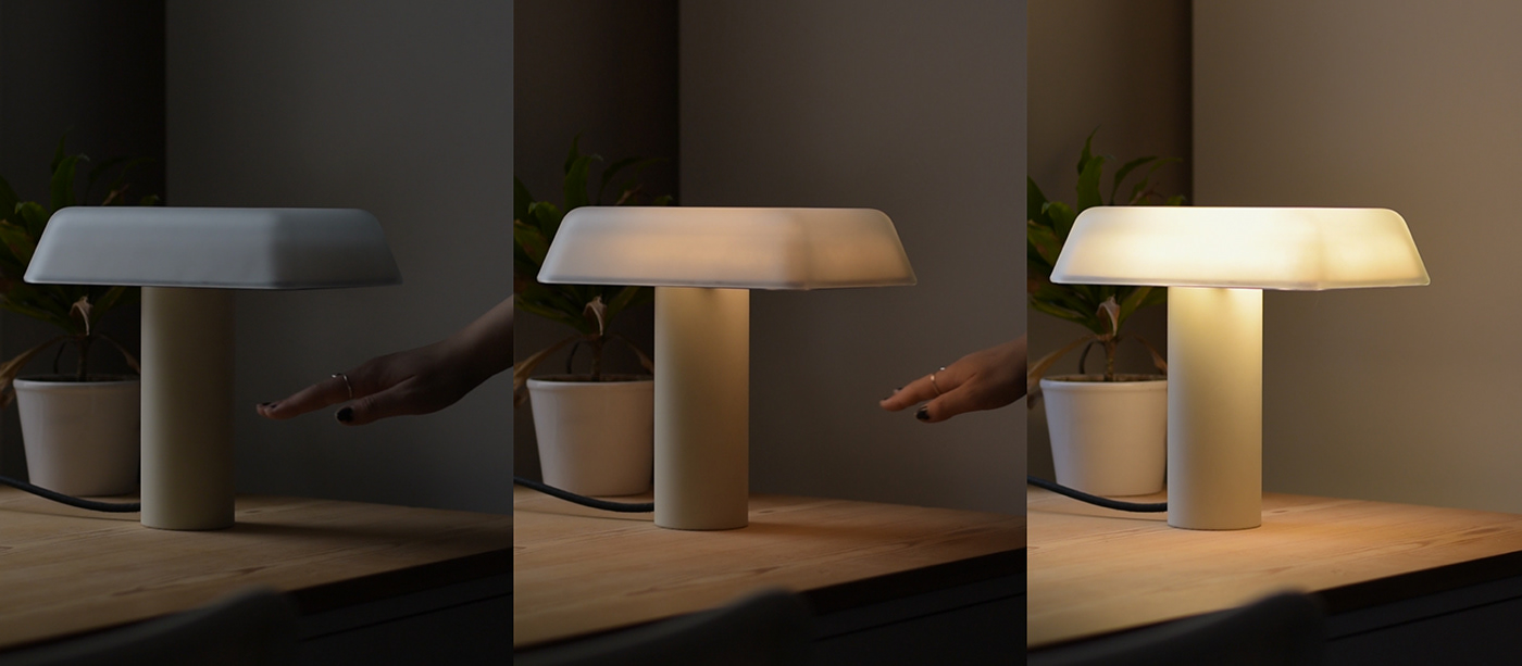 Desk lamp，lamp，Amadelle，Cinema 4D，product design，lamps and lanterns，