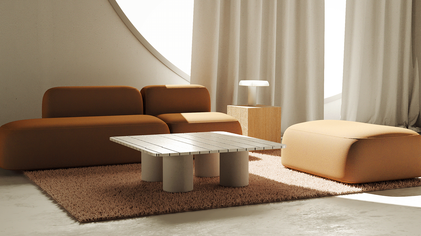 Desk lamp，lamp，Amadelle，Cinema 4D，product design，lamps and lanterns，