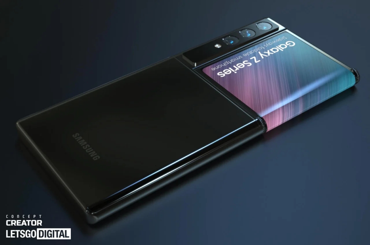 Samsung，Foldable mobile phone，