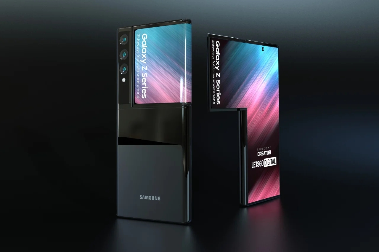 Samsung，Foldable mobile phone，