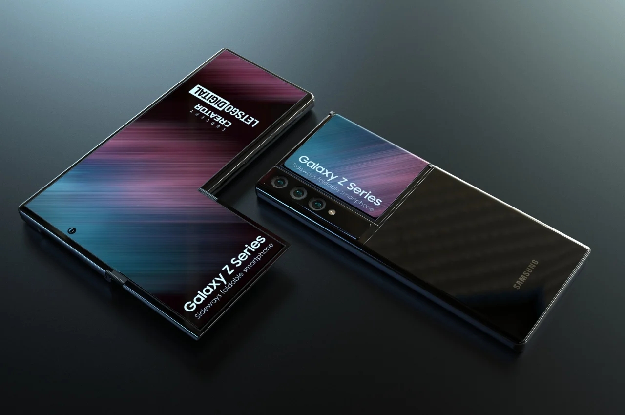 Samsung，Foldable mobile phone，