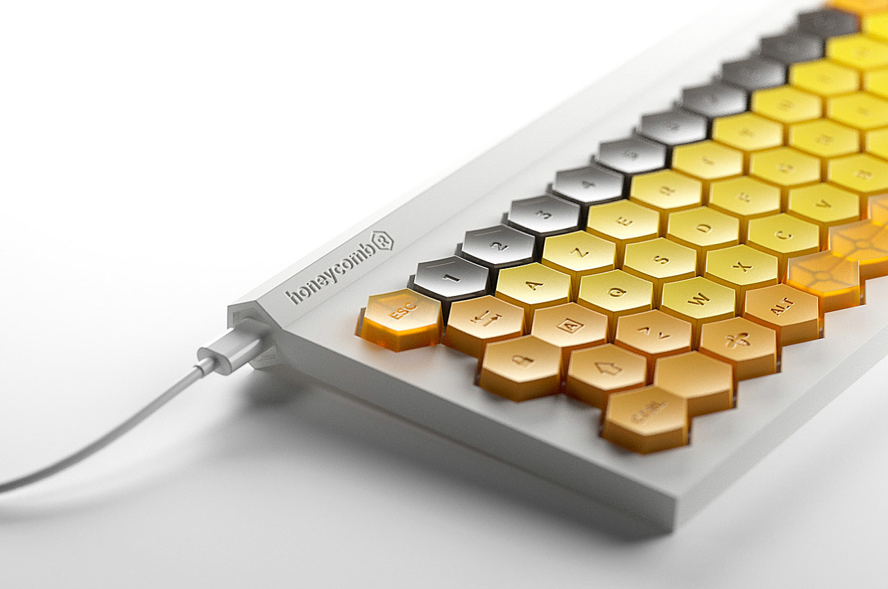 keyboard，mouse，honeycomb，